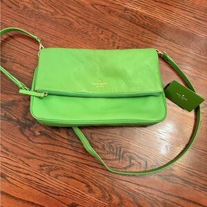 Kate Spade Green Leather Crossbody Bag ♠️